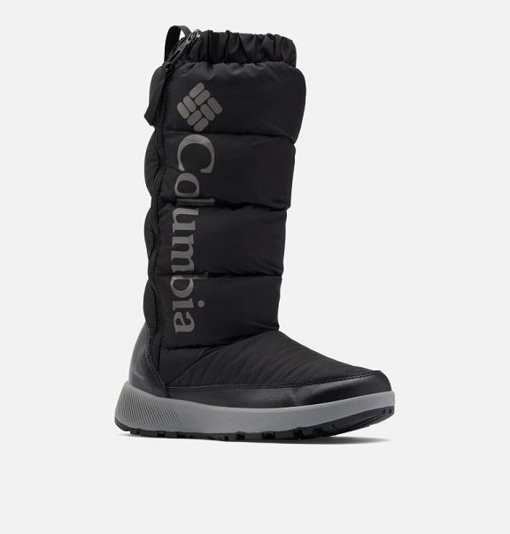 Columbia Paninaro Omni-Heat Boots Black For Women's NZ71058 New Zealand